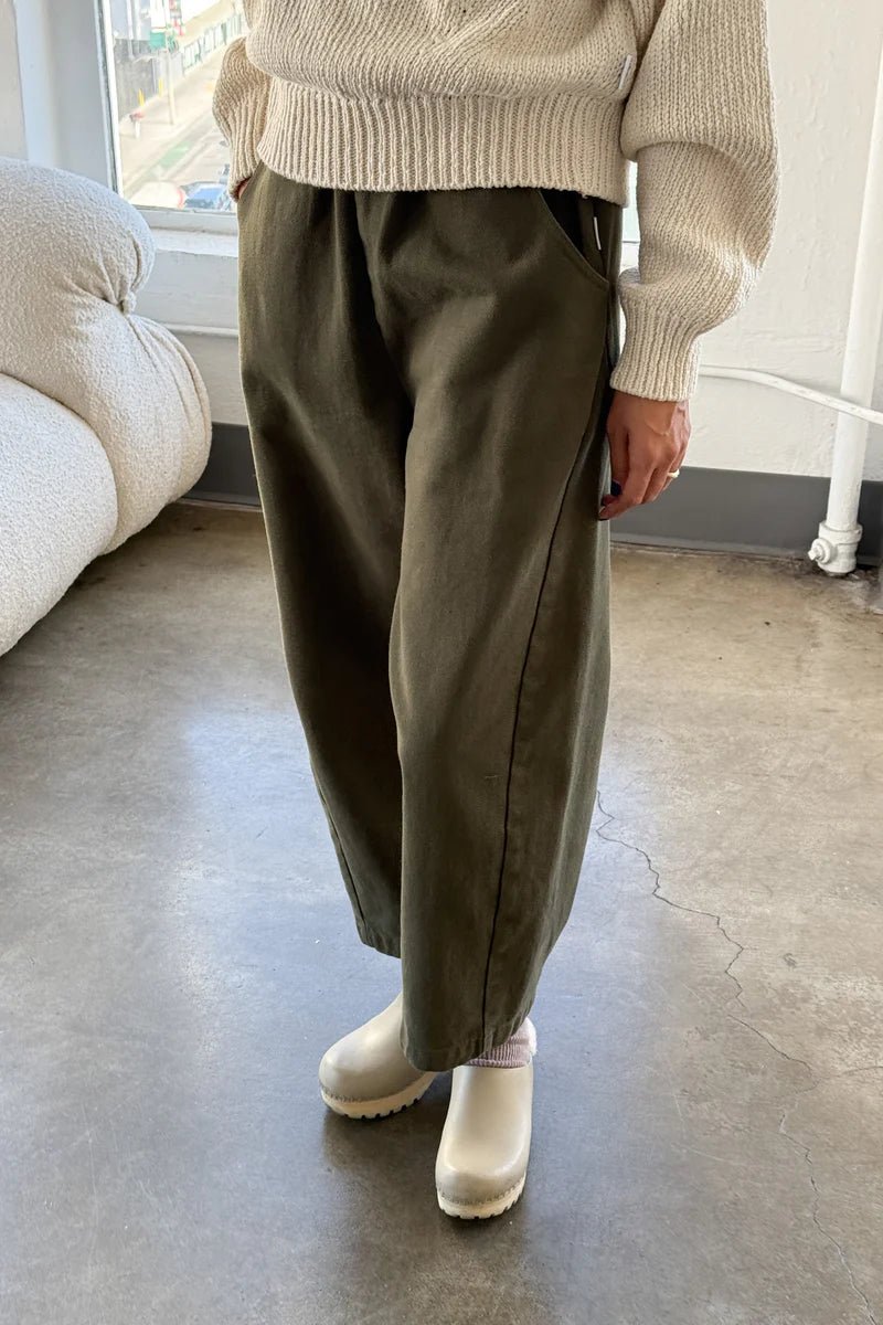 Le Bon Shoppe Arc Pants Olive - Steranko Clothing Manchester