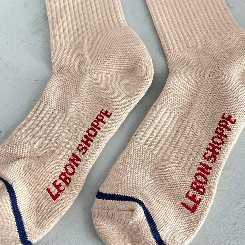 Le Bon Shoppe Boyfriend Socks Cashew - Steranko Clothing Manchester