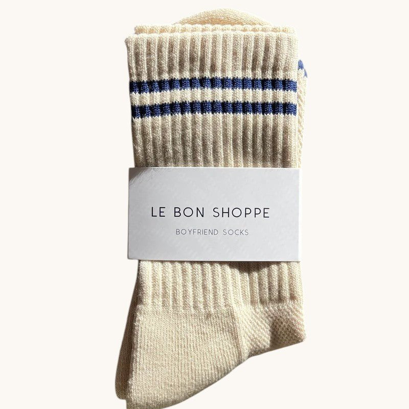 Le Bon Shoppe Boyfriend Socks Cashew - Steranko Clothing Manchester