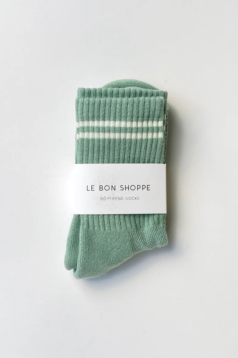 Le Bon Shoppe Boyfriend Socks Meadow - Steranko Clothing Manchester