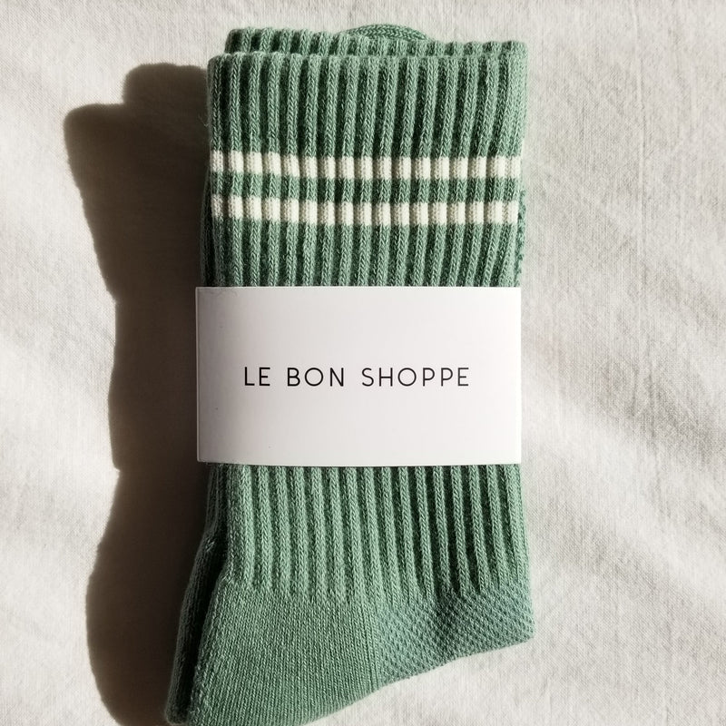 Le Bon Shoppe Boyfriend Socks Meadow - Steranko Clothing Manchester