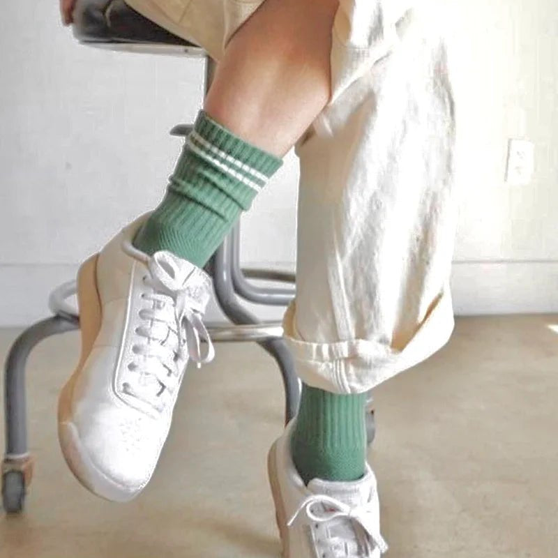 Le Bon Shoppe Boyfriend Socks Meadow - Steranko Clothing Manchester