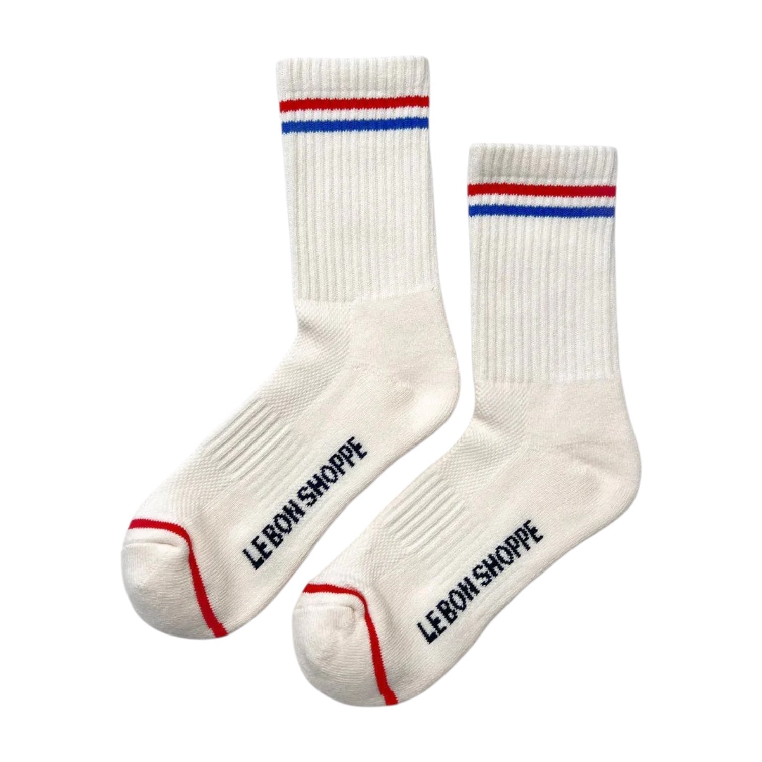 Le Bon Shoppe Boyfriend Socks Milk - Steranko Clothing Manchester