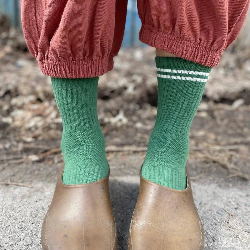 Le Bon Shoppe Boyfriend Socks Moss - Steranko Clothing Manchester