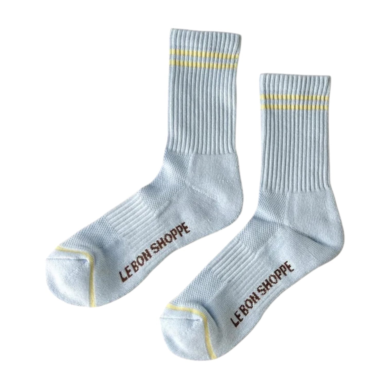 Le Bon Shoppe Boyfriend Socks Pastel Sky - Steranko Clothing Manchester