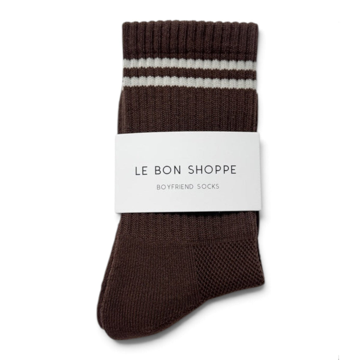 Le Bon Shoppe Boyfriend Socks Wood - Steranko Clothing Manchester