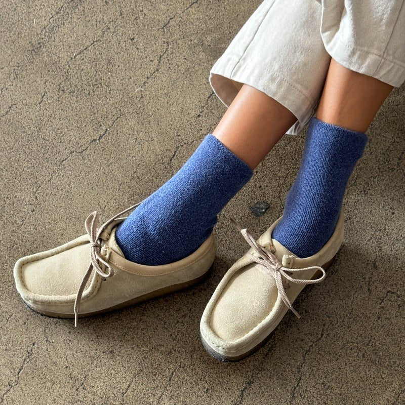 Le Bon Shoppe Cloud Socks Bijou Blue - Steranko Clothing Manchester