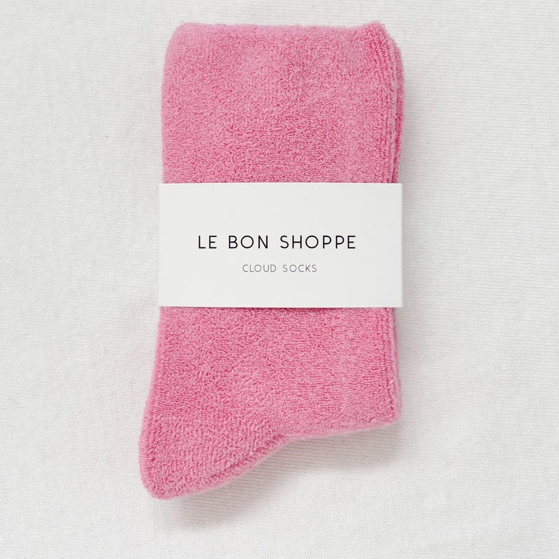 Le Bon Shoppe Cloud Socks Bubblegum - Steranko Clothing Manchester