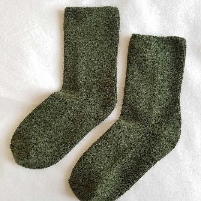 Le Bon Shoppe Cloud Socks Forest - Steranko Clothing Manchester