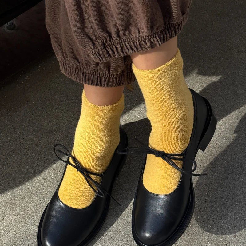 Le Bon Shoppe Cloud Socks Honey - Steranko Clothing Manchester