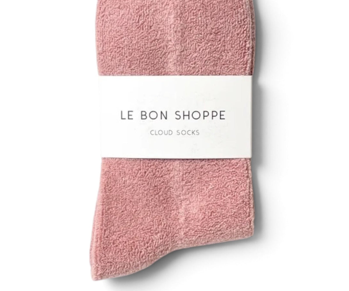 Le Bon Shoppe Cloud Socks Mulberry - Steranko Clothing Manchester