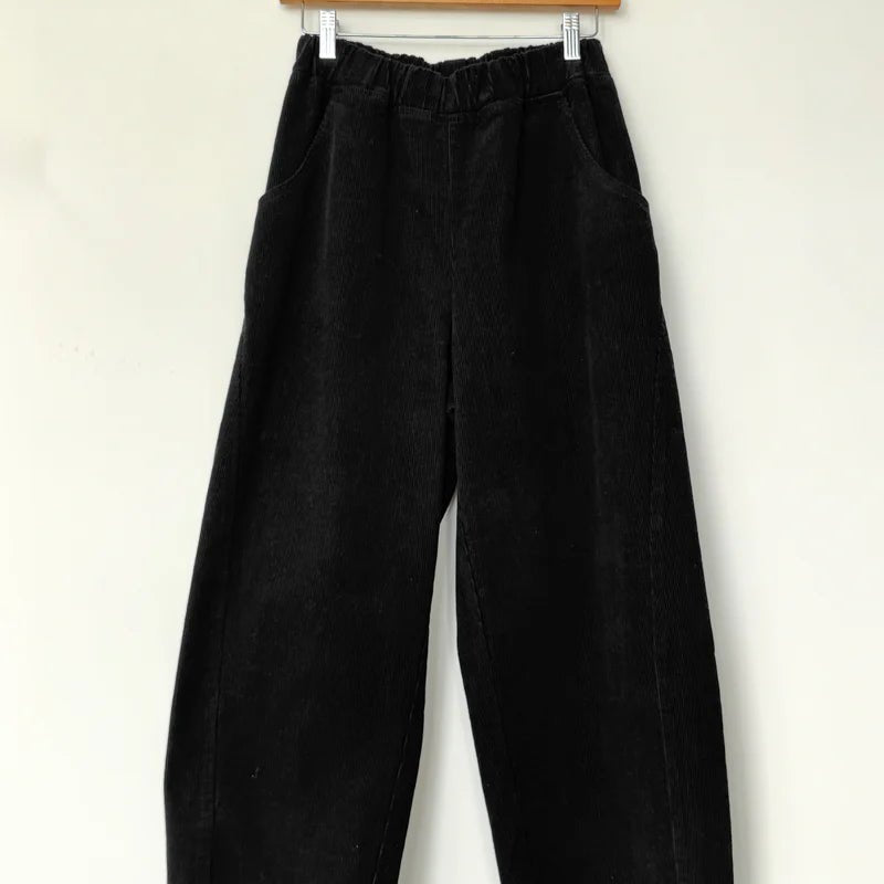 Le Bon Shoppe Corduroy Arc Pants Black - Steranko Clothing Manchester