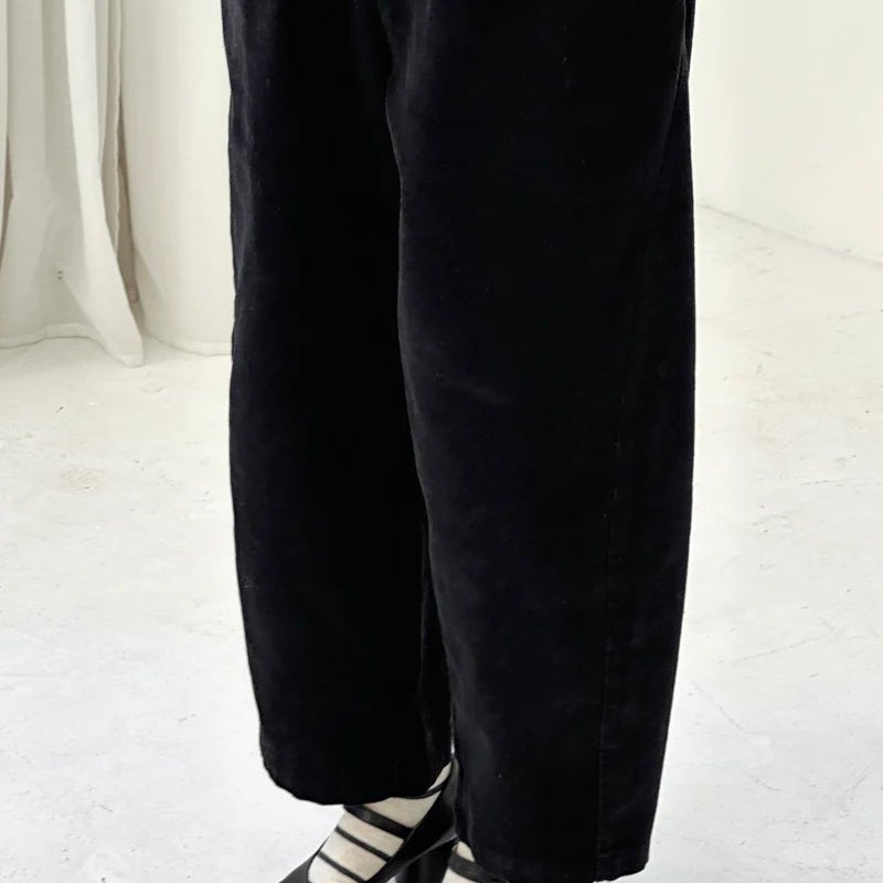 Le Bon Shoppe Corduroy Arc Pants Black - Steranko Clothing Manchester