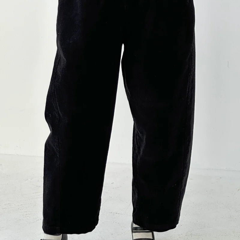 Le Bon Shoppe Corduroy Arc Pants Black - Steranko Clothing Manchester