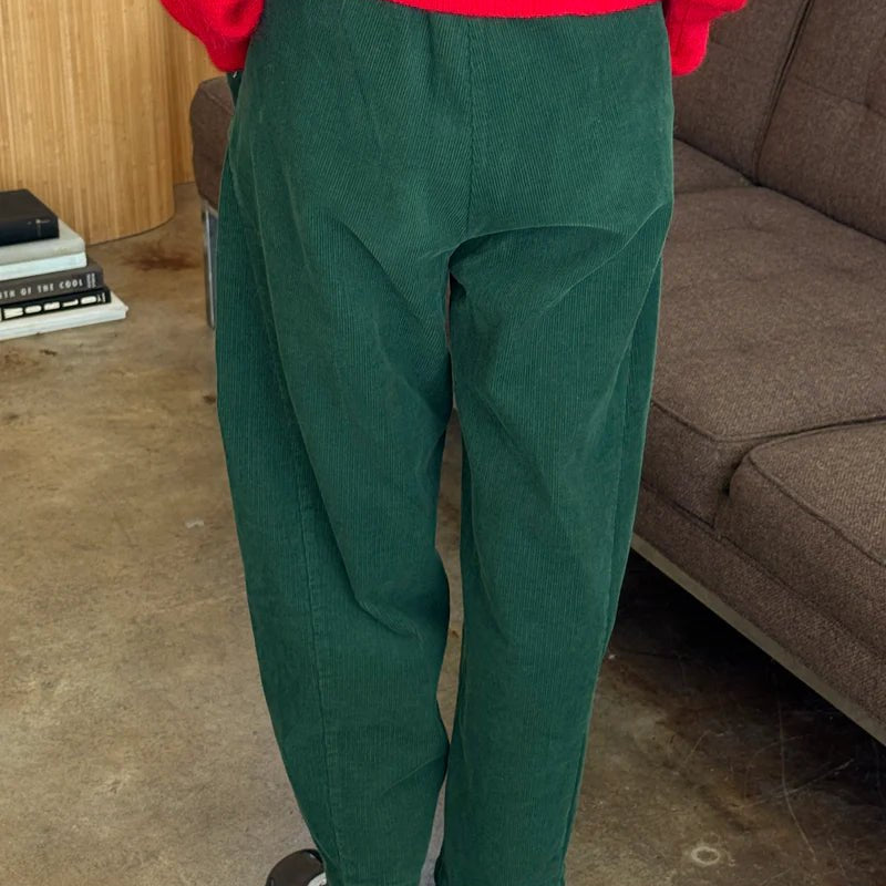 Le Bon Shoppe Corduroy Arc Pants Foret - Steranko Clothing Manchester