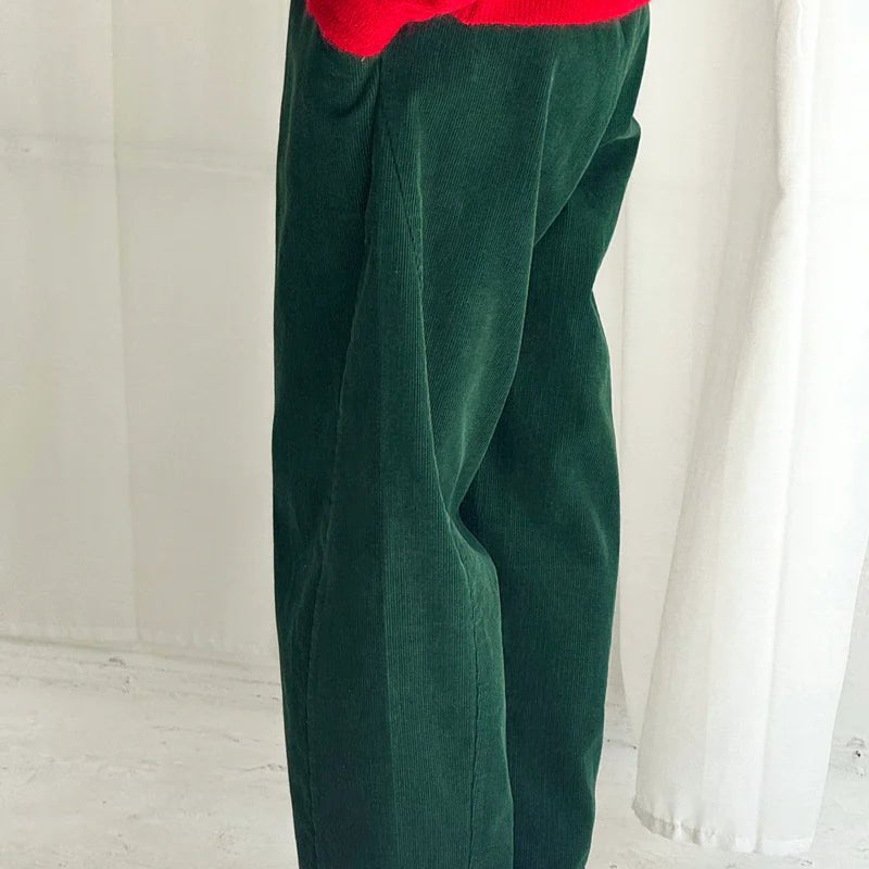 Le Bon Shoppe Corduroy Arc Pants Foret - Steranko Clothing Manchester