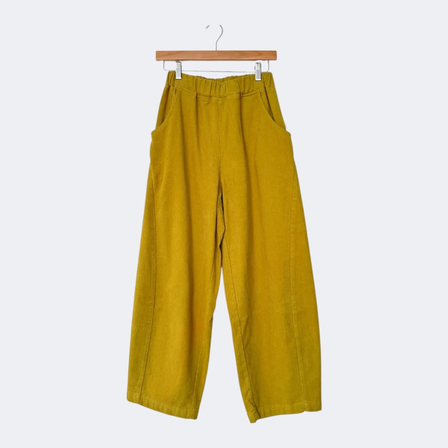 Le Bon Shoppe Corduroy Arc Pants Green Olive - Steranko Clothing Manchester