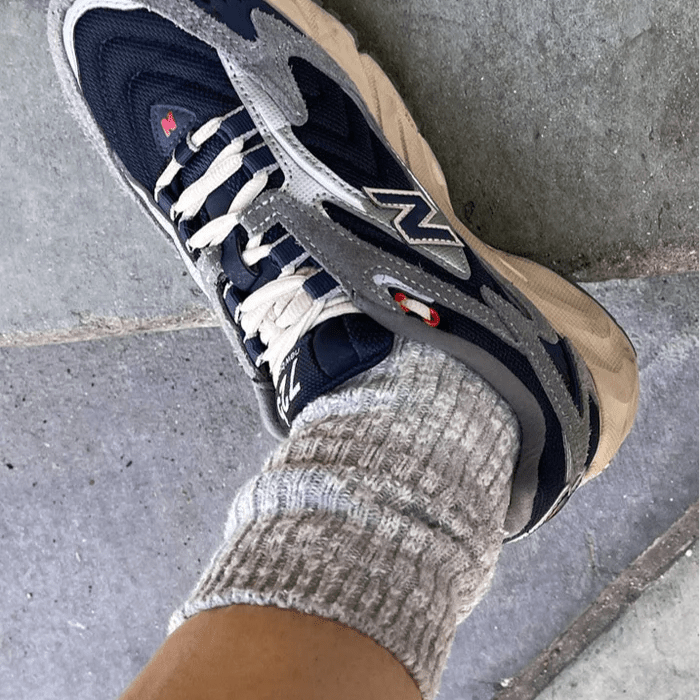 Le Bon Shoppe Cottage Socks Heather Grey - Steranko Clothing Manchester