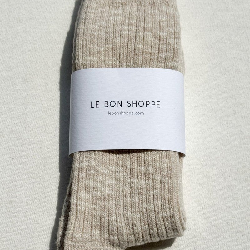 Le Bon Shoppe Cottage Socks Oatmeal - Steranko Clothing Manchester