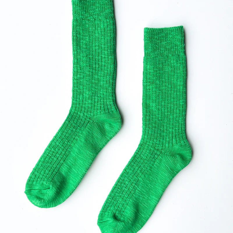 Le Bon Shoppe Cottage Socks Spring Green - Steranko Clothing Manchester