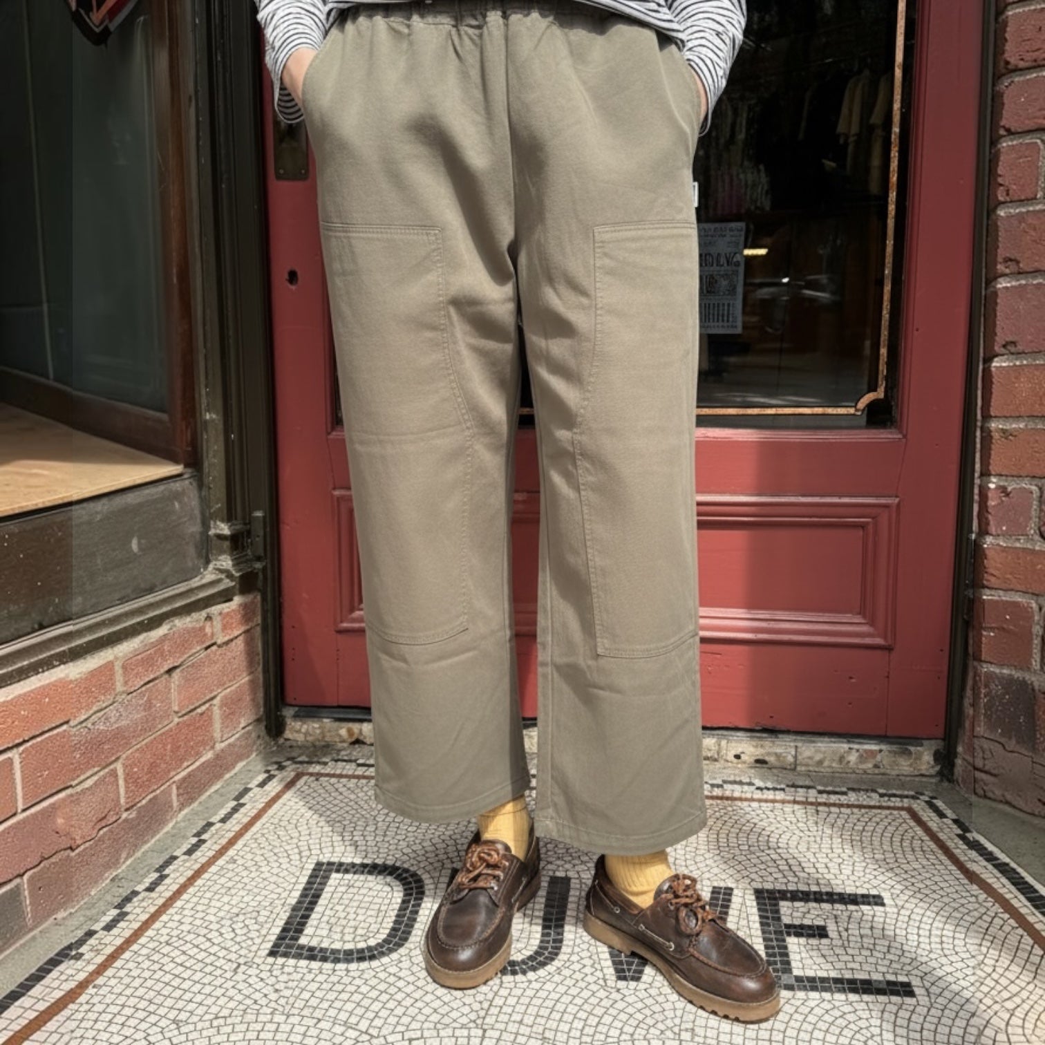 Le Bon Shoppe Gardener's Pant Army Green - Steranko Clothing Manchester