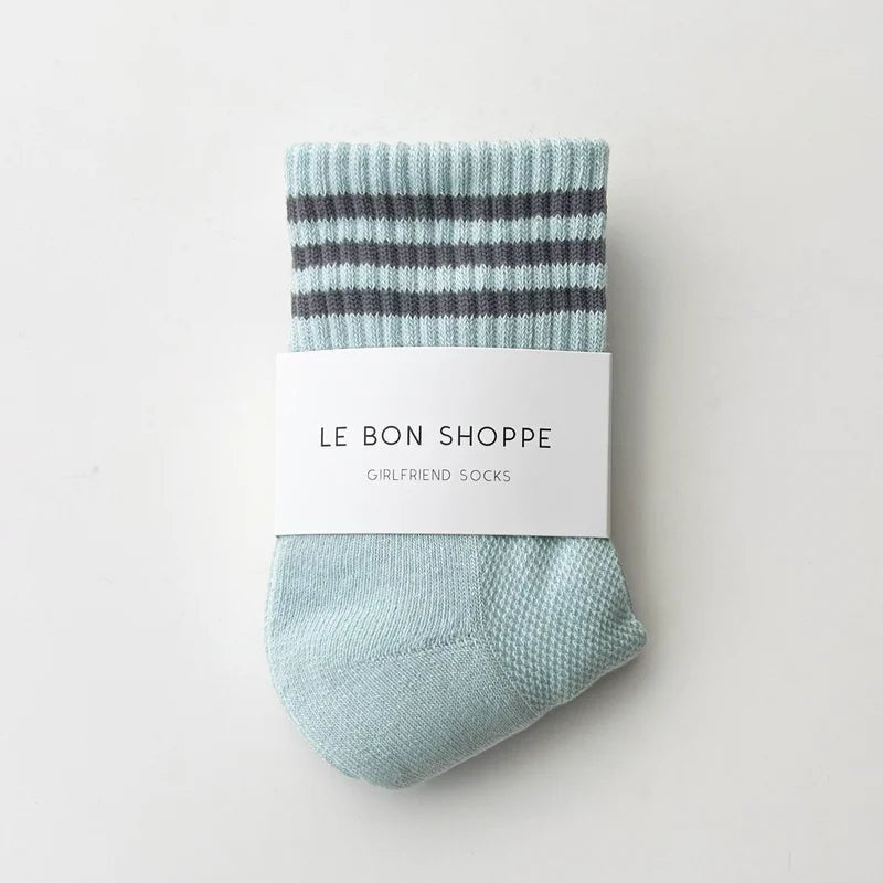 Le Bon Shoppe Girlfriend Socks Ice Water - Steranko Clothing Manchester