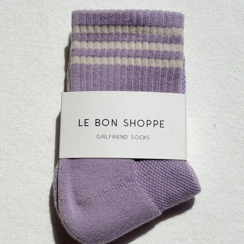Le Bon Shoppe Girlfriend Socks Iris - Steranko Clothing Manchester