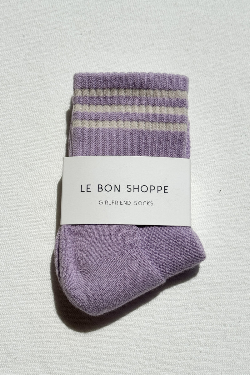 Le Bon Shoppe Girlfriend Socks Iris - Steranko Clothing Manchester