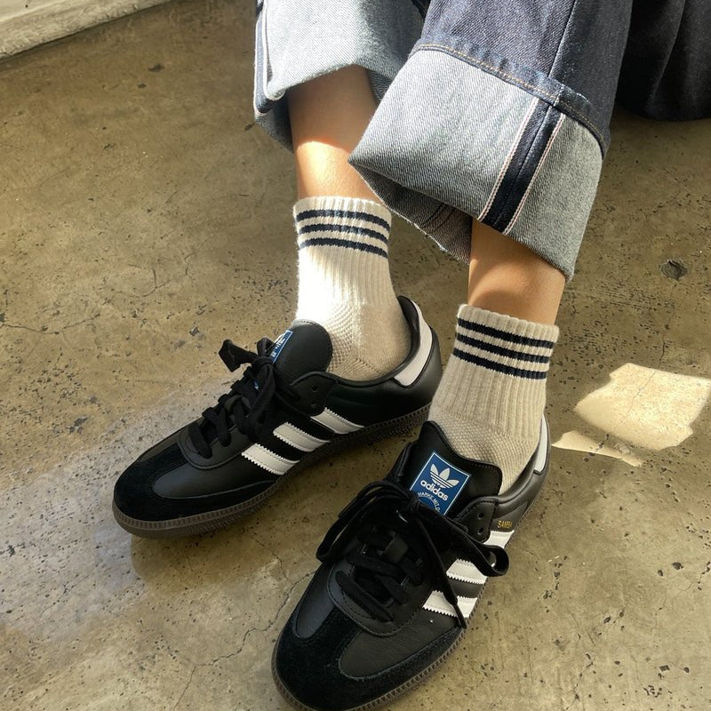 Le Bon Shoppe Girlfriend Socks Oatmeal - Steranko Clothing Manchester