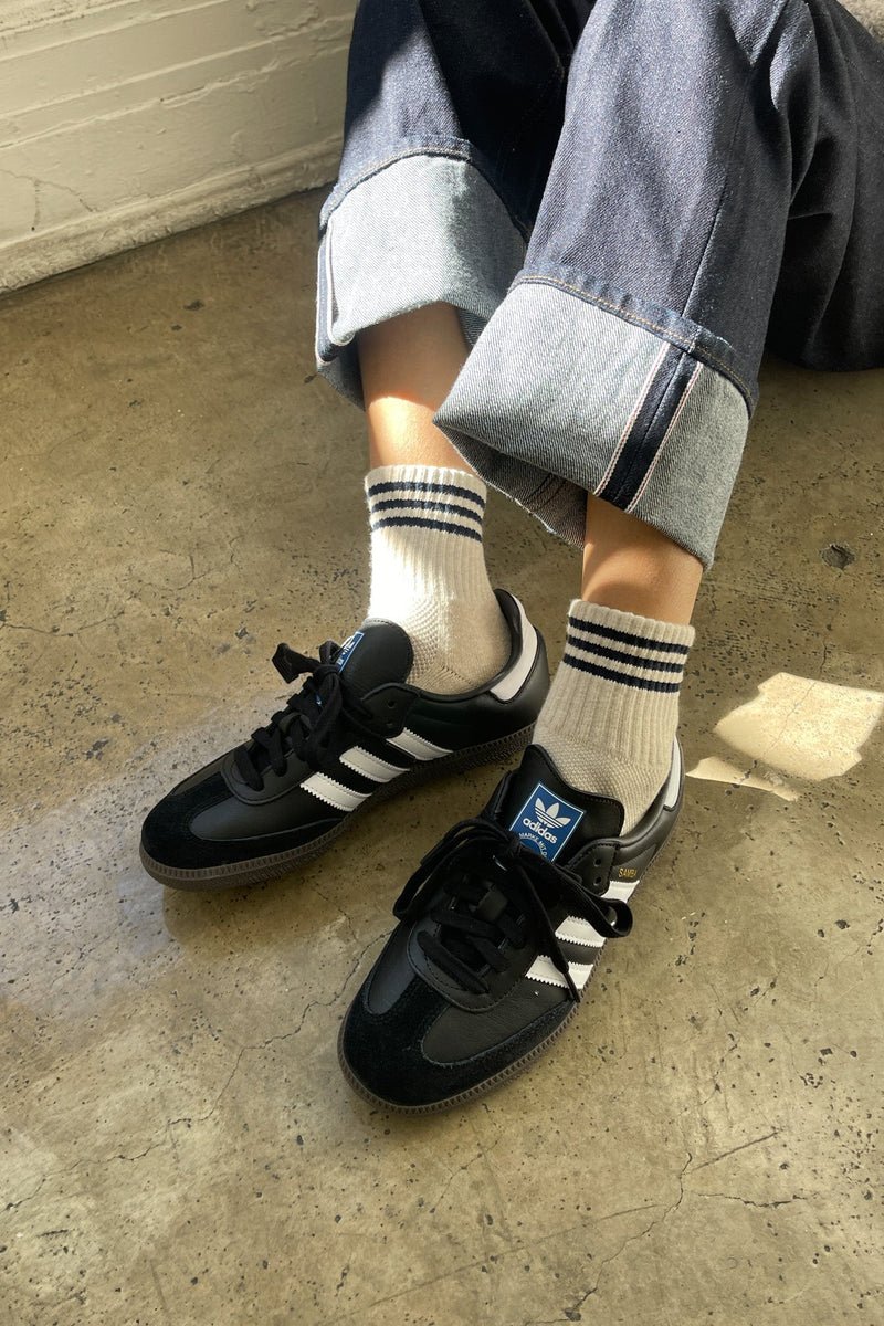 Le Bon Shoppe Girlfriend Socks Oatmeal - Steranko Clothing Manchester