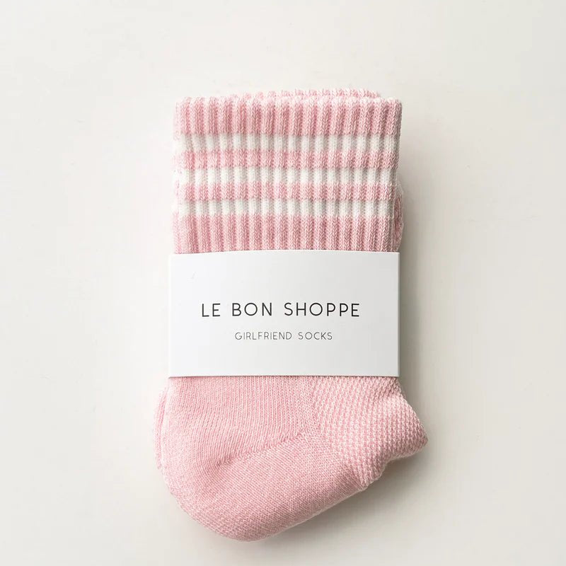 Le Bon Shoppe Girlfriend Socks Peony - Steranko Clothing Manchester