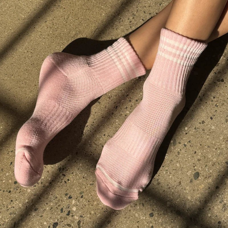 Le Bon Shoppe Girlfriend Socks Peony - Steranko Clothing Manchester