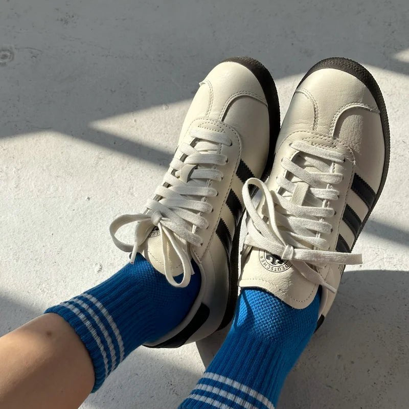 Le Bon Shoppe Girlfriend Socks Royal Blue - Steranko Clothing Manchester