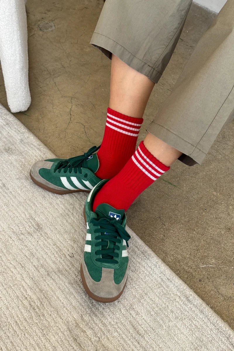 Le Bon Shoppe Girlfriend Socks Scarlett - Steranko Clothing Manchester