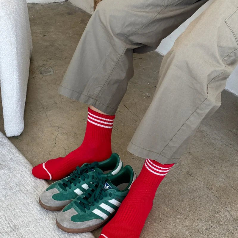 Le Bon Shoppe Girlfriend Socks Scarlett - Steranko Clothing Manchester