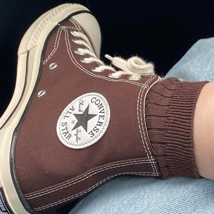 Le Bon Shoppe Her Socks (MC Cotton) Coffee - Steranko Clothing Manchester