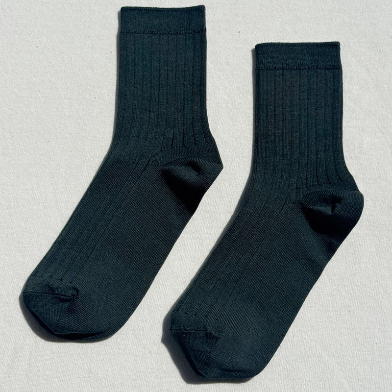 Le Bon Shoppe Her Socks (MC Cotton) Peacock - Steranko Clothing Manchester