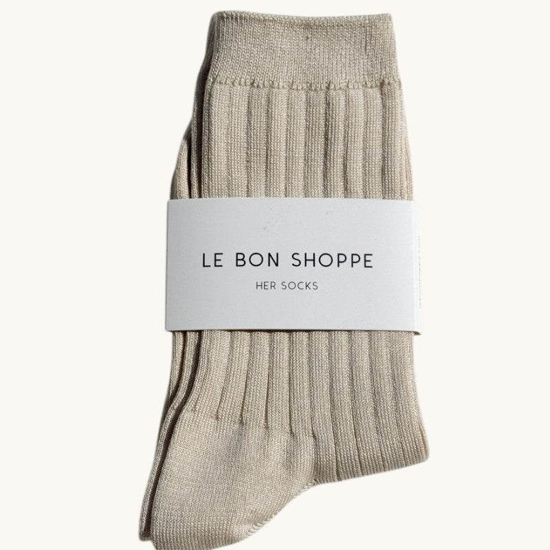 Le Bon Shoppe Her Socks Porcelain - Steranko Clothing Manchester