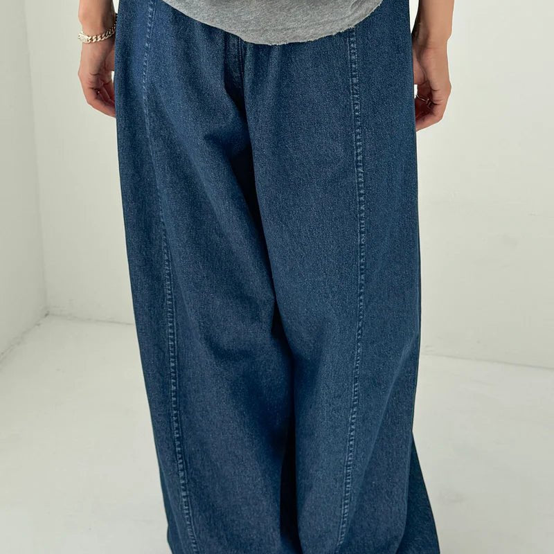 Le Bon Shoppe Parachute Pants Blue Denim - Steranko Clothing Manchester