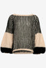 Noella Liana Sweater Cream / Black