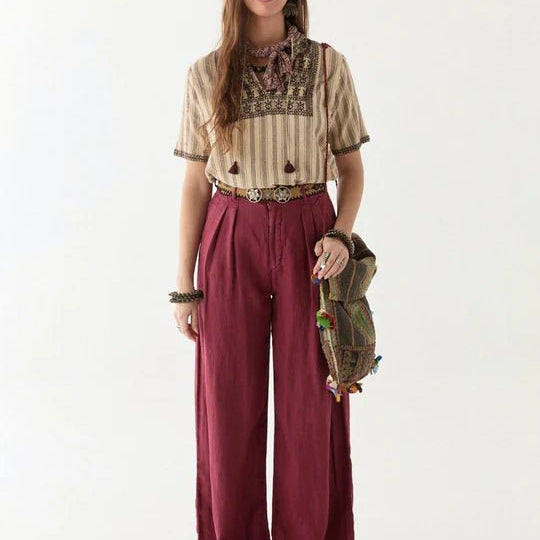 Maison Hotel Marisa Pant Berenson Sauvignon - Steranko Clothing Manchester