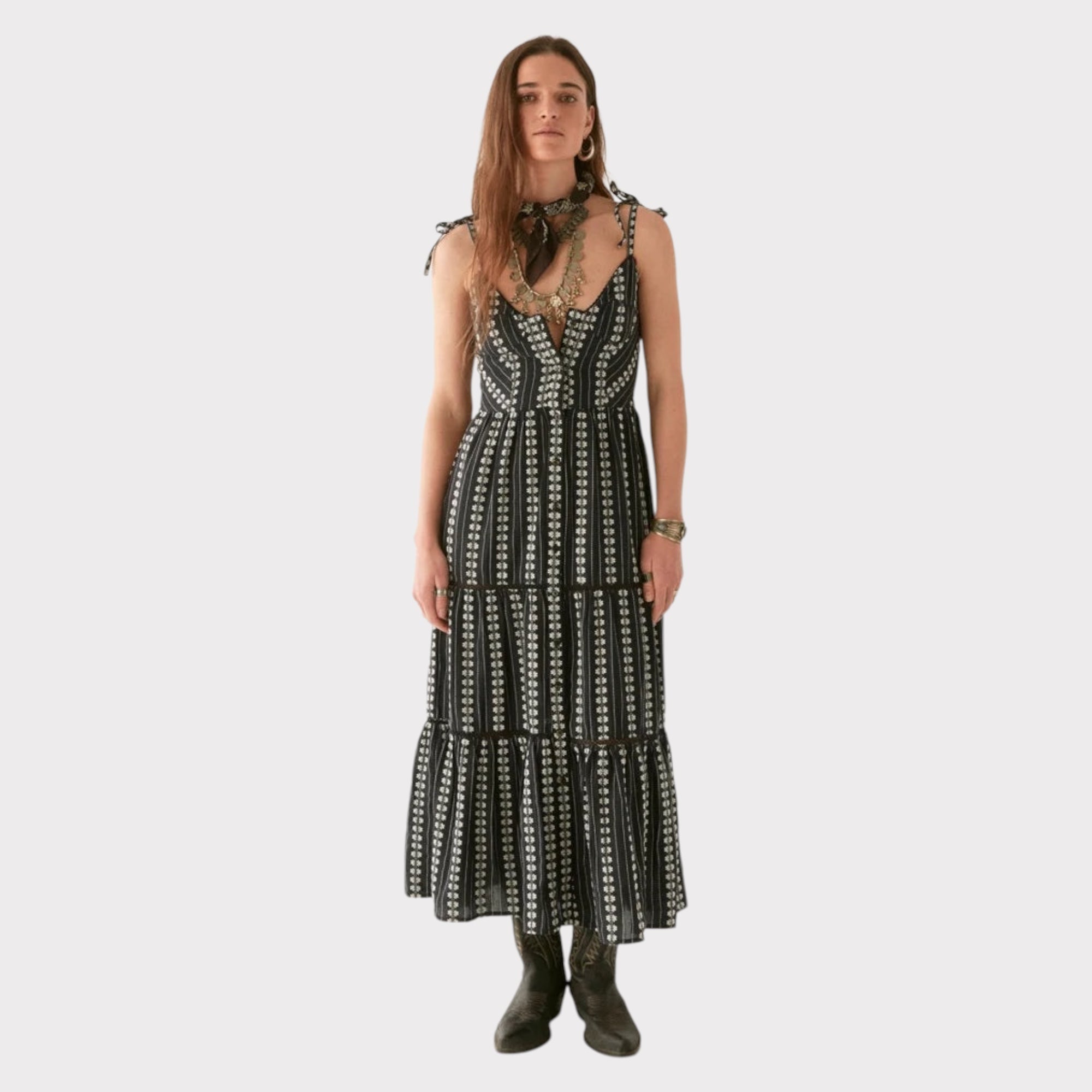 Maison Hotel Venus Dress Vintage Rock Onyx - Steranko Clothing Manchester