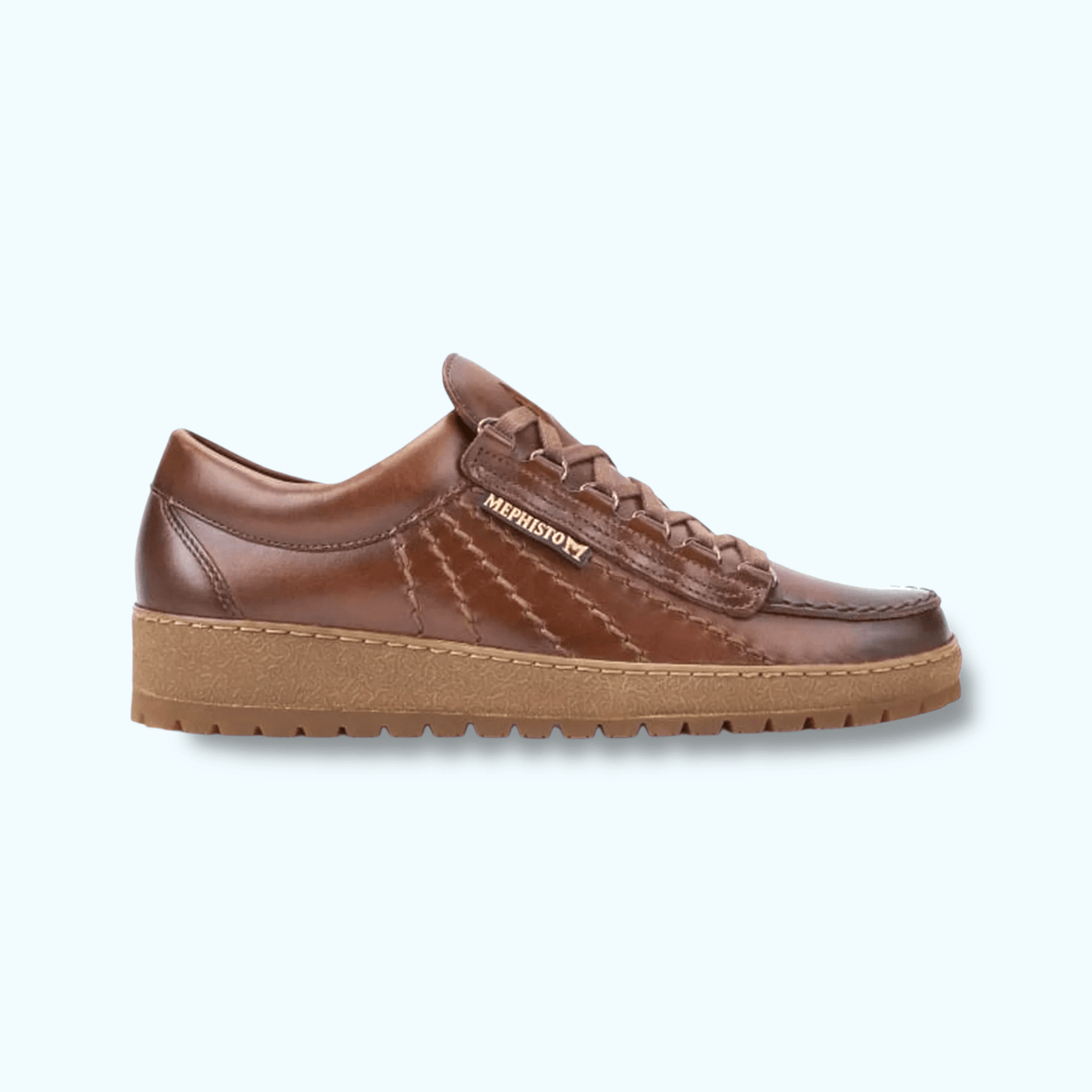 Buy online Mephisto Rainbow Velours Brown | Steranko Manchester