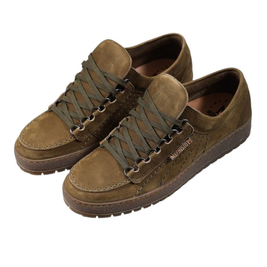 Mephisto Rainbow Sportbuck Lichen - Steranko Clothing Manchester