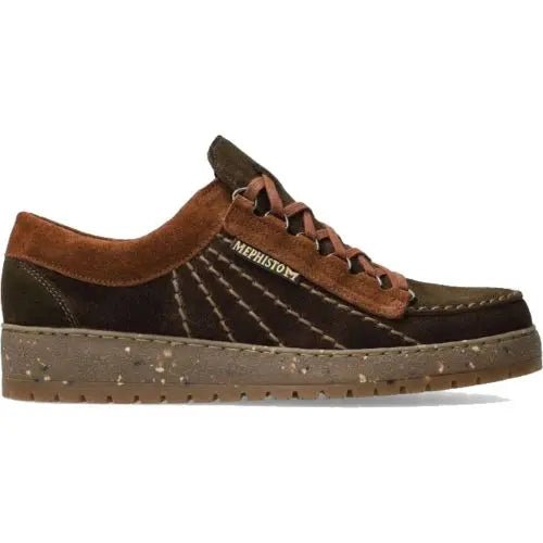 Mephisto Rainbow Velours Dark Brown - Steranko Clothing Manchester