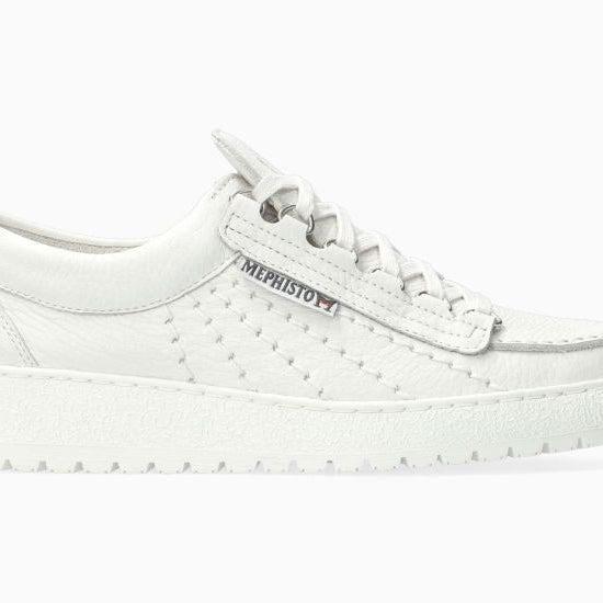 Mephisto Rainbow White Oregon Leather - Steranko Clothing Manchester