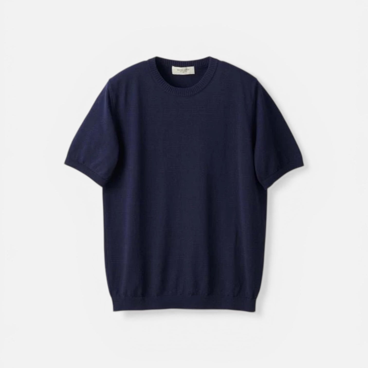 Mooncastle Ice Cotton Crewneck Navy - Steranko Clothing Manchester