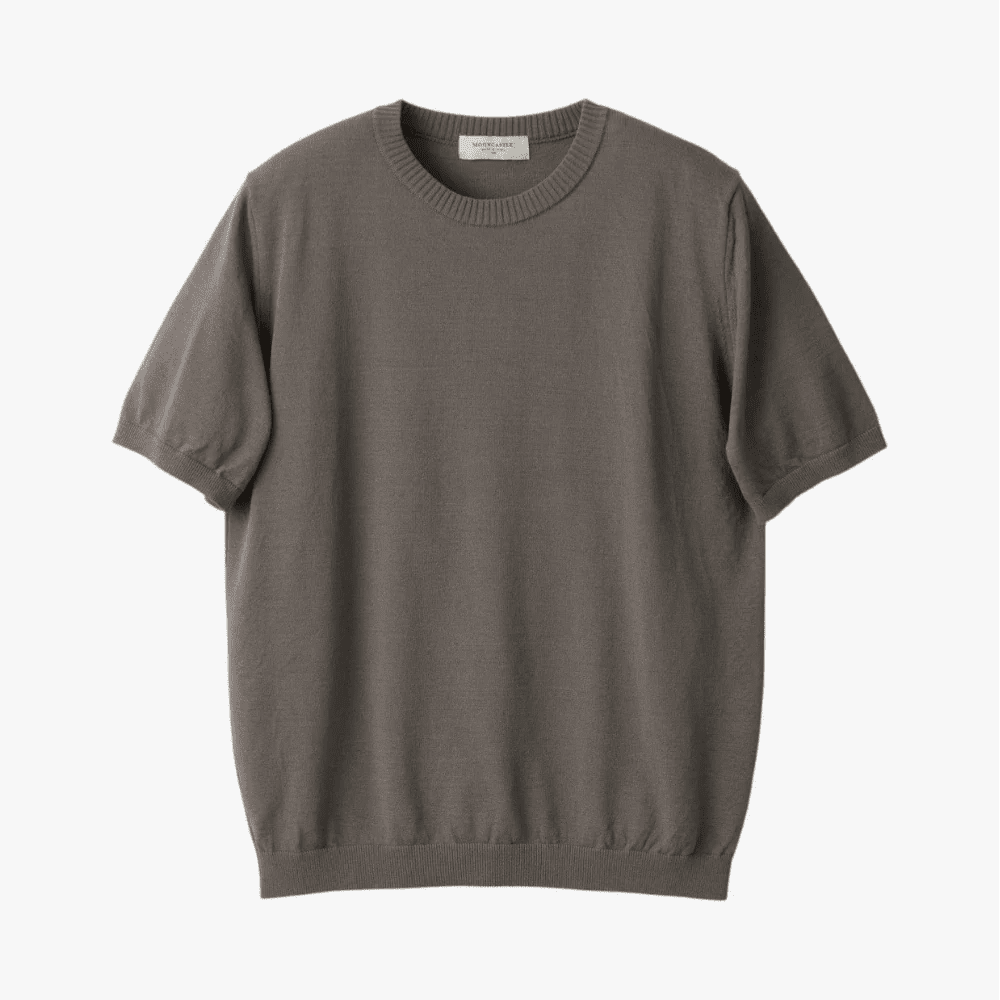 Mooncastle Ice Cotton Relax Crewneck Charcoal - Steranko Clothing Manchester