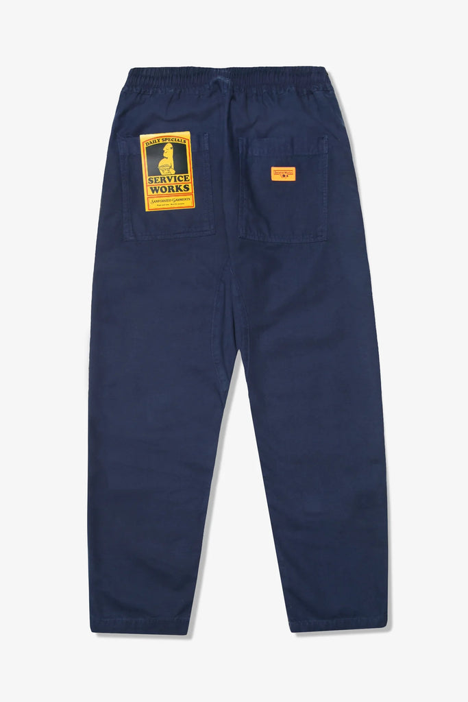 Service Works Canvas Chef Pant Work Navy