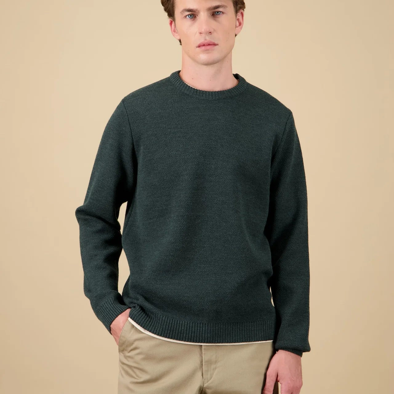 Nitto Youri Sweater Forest Green - Steranko Clothing Manchester